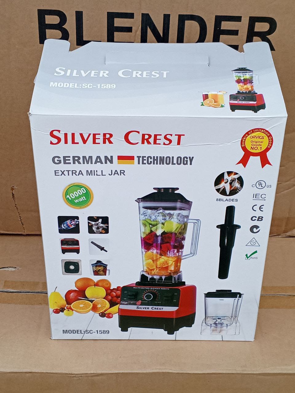 2in1 Sliver Crest Blender