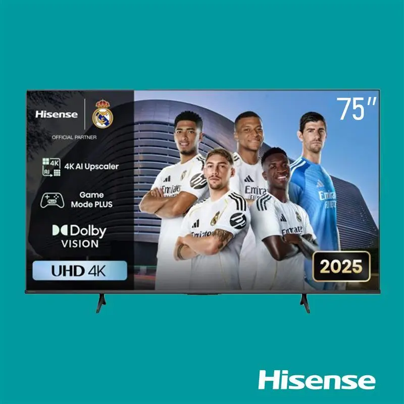 HISENSE 75INCHES QLED 4K SMART TV