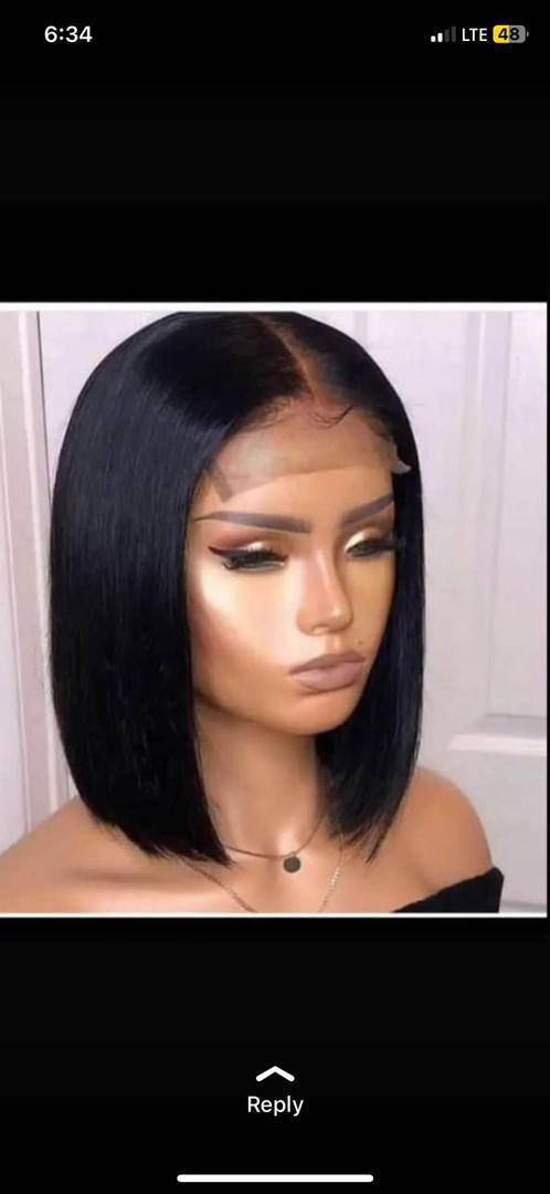 Human hair bob