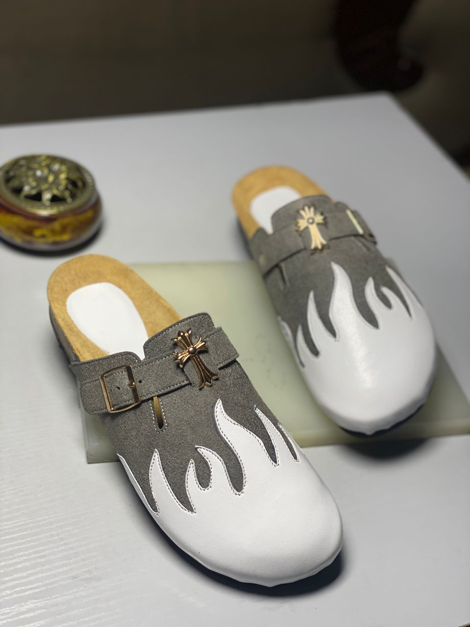 Chrome clogs